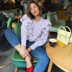 Zara Ruffled Sweater